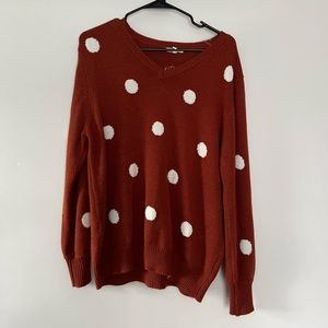 Maurice’s L Polka Dot Sweater